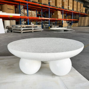 Modern 3 Legs Concrete Coffee Table