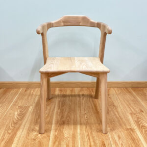 Natural Teak Wood Dining Chair