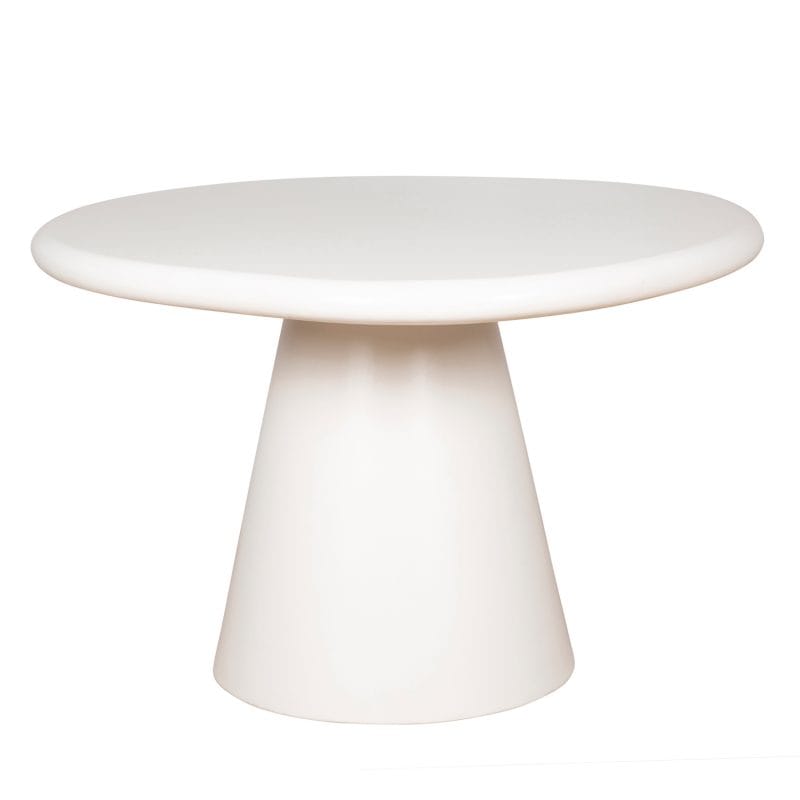 Asymmetrical GFRC Dining Table with Conical Base