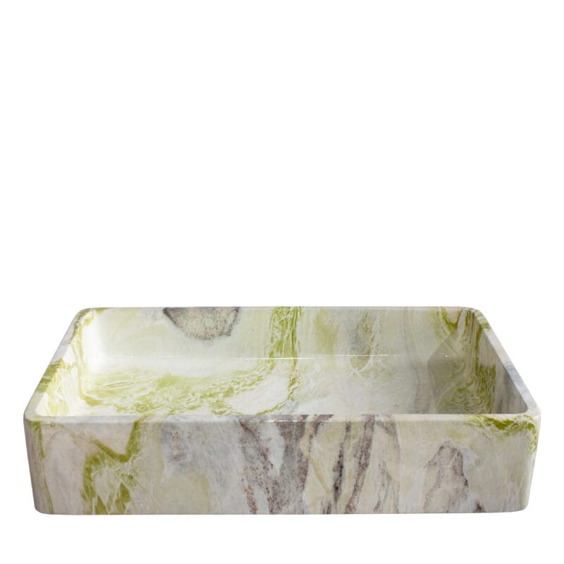 Matt White Lightweight Cement Sink