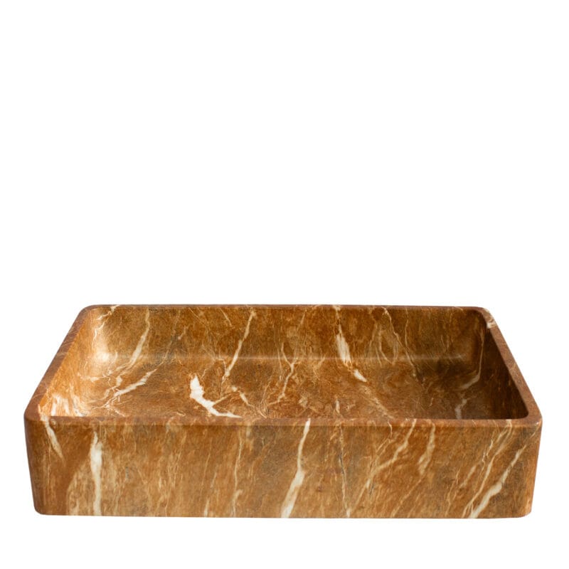 Matt White Lightweight Cement Sink