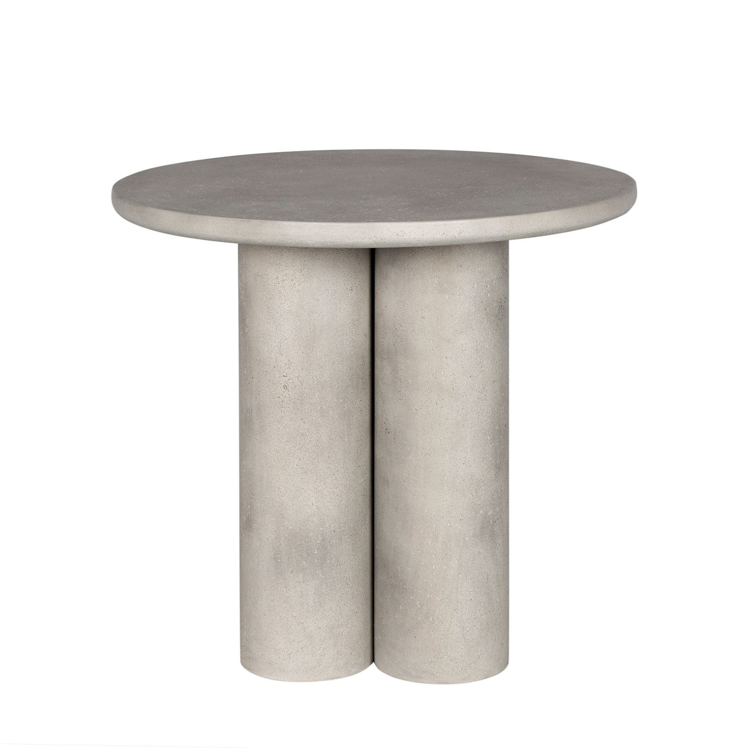 Gfrc Rounded Rectangle Column Triple Column GFRC Round Table - Aurora Craft Furniture