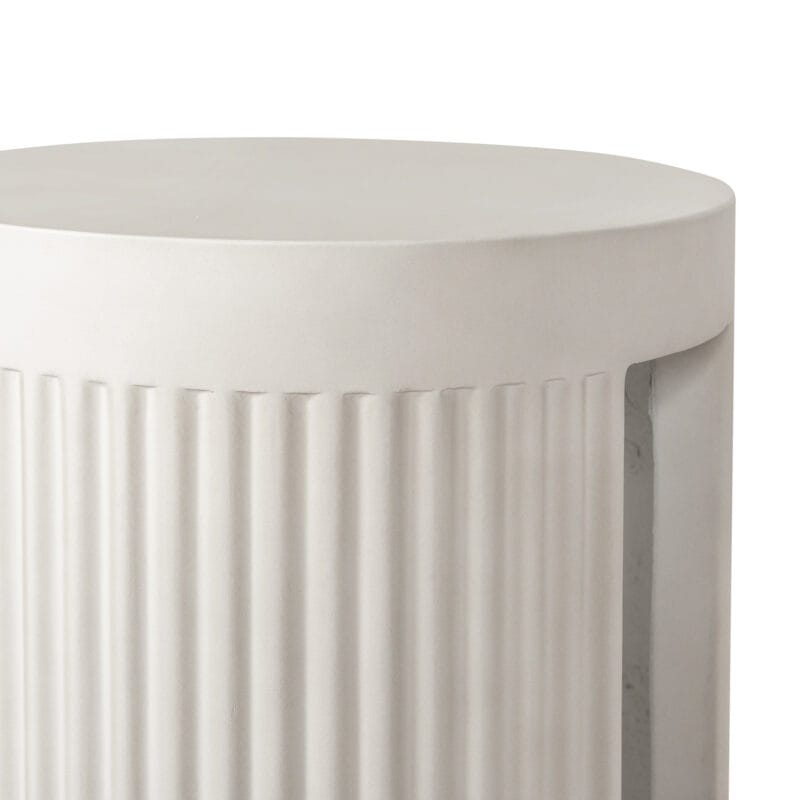 Corinthian Fluted GFRC Stool