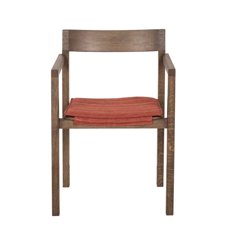 Minimalist Wood and Cushion Dining Chair