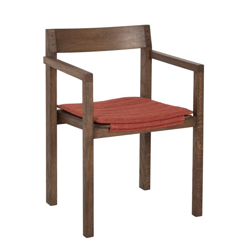 Minimalist Wood and Cushion Dining Chair