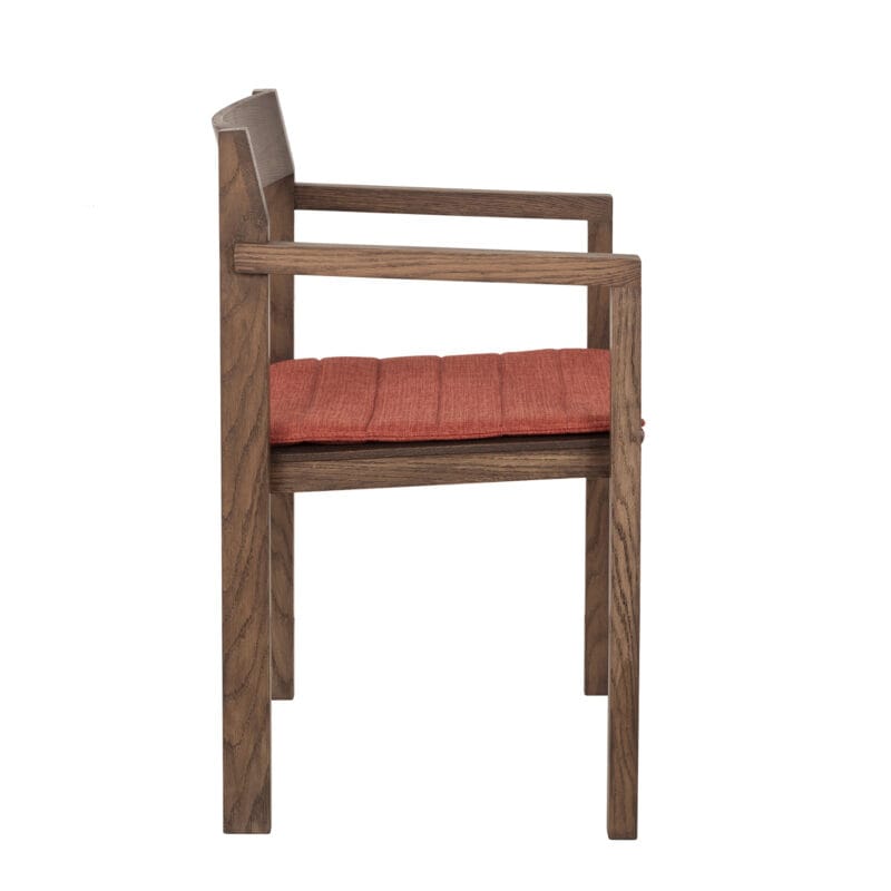 Minimalist Wood and Cushion Dining Chair