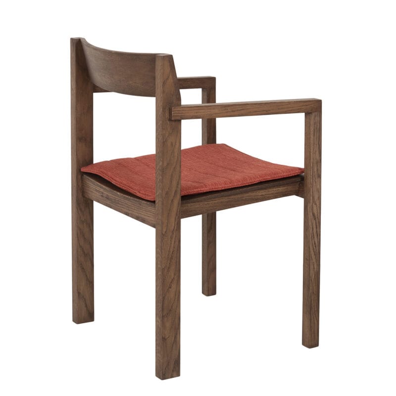Minimalist Wood and Cushion Dining Chair