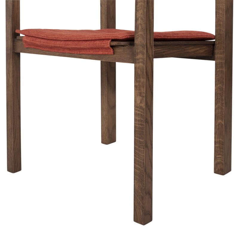 Minimalist Wood and Cushion Dining Chair
