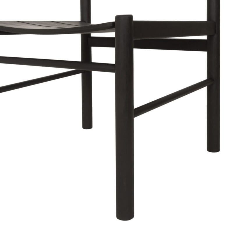 Modern Curved Wood Dining Chair