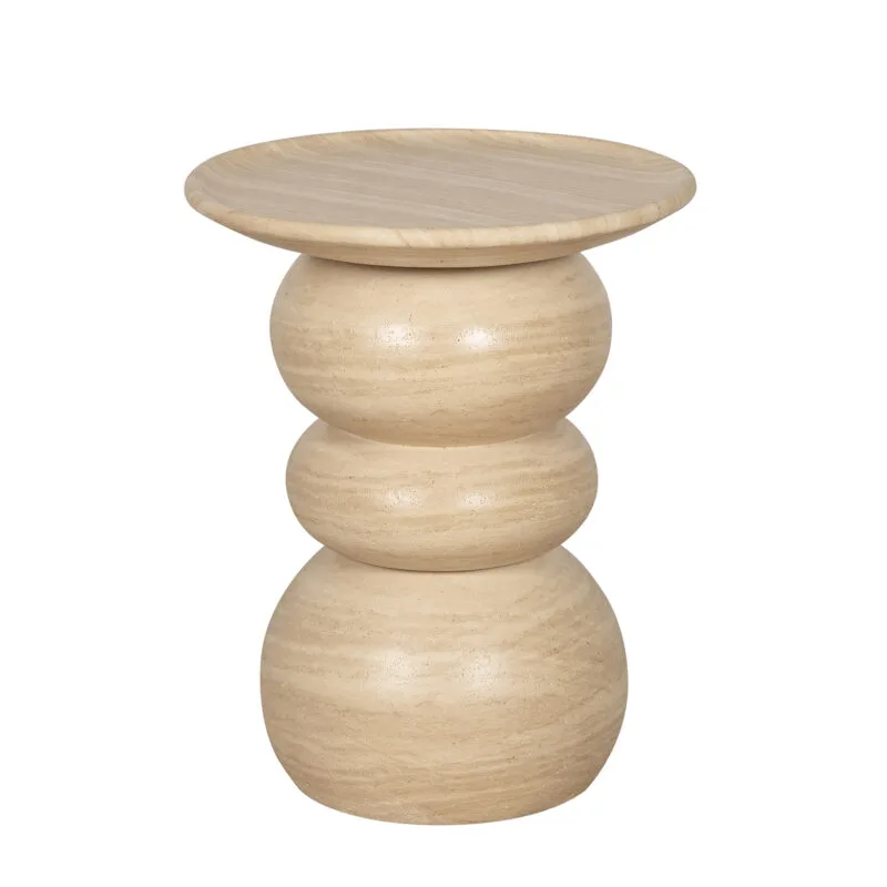 Pebble Stack GFRC Side Table