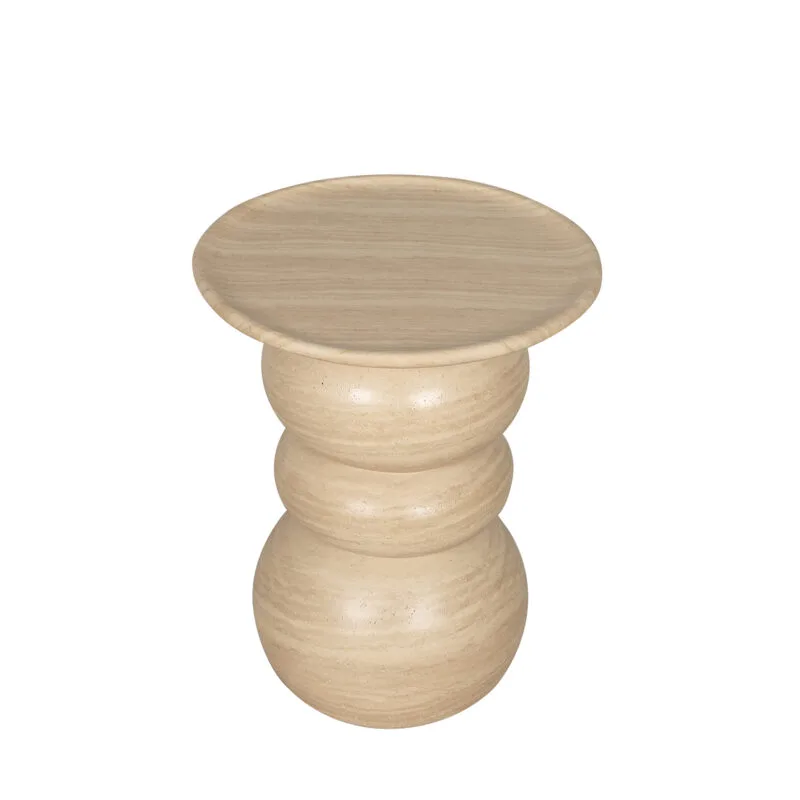 Pebble Stack GFRC Side Table