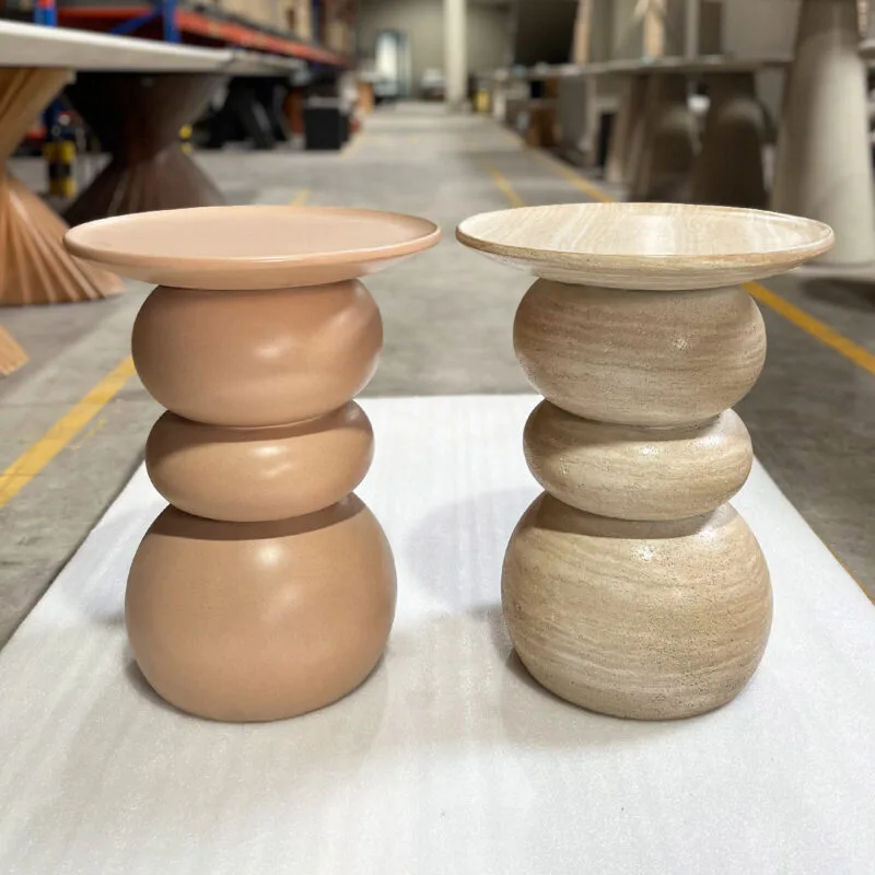 Pebble Stack GFRC Side Table