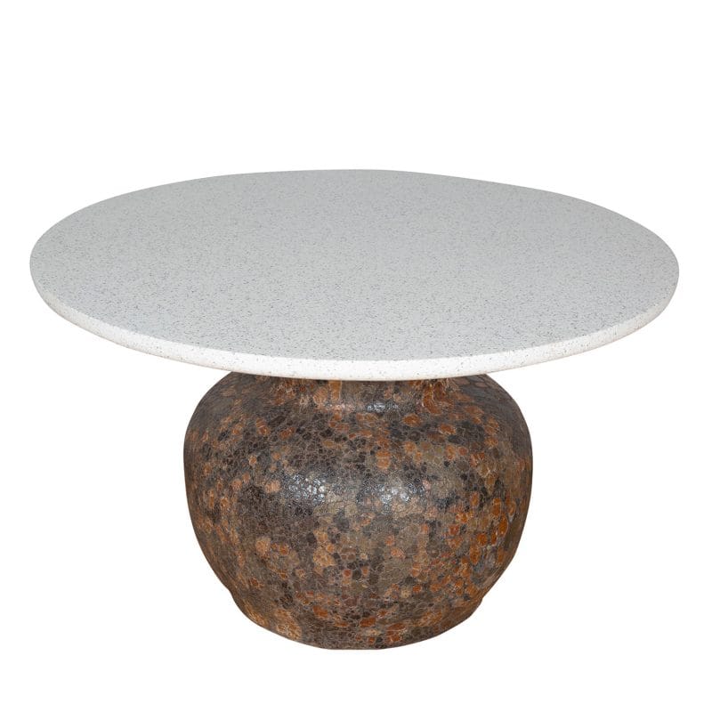 Round GFRC Ceramic Dining Table