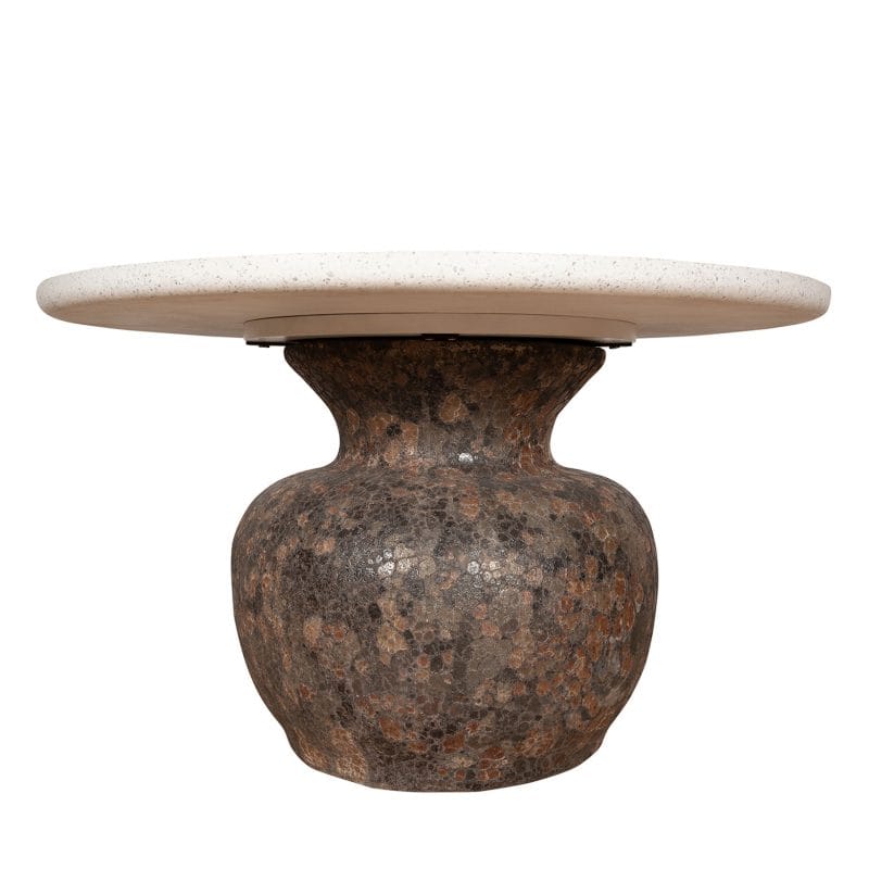 Round GFRC Ceramic Dining Table