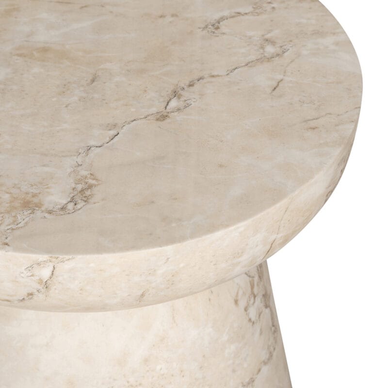 Round Marble Side Table