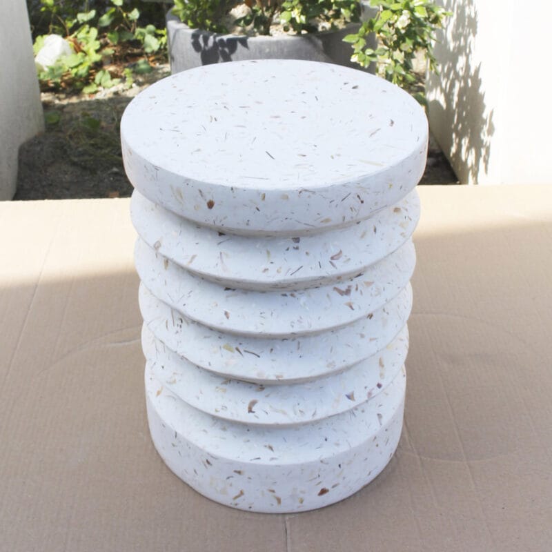 Strata Terrazzo GFRC Stool