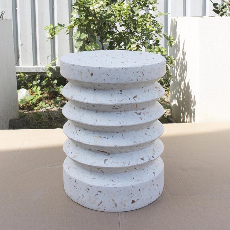Strata Terrazzo GFRC Stool