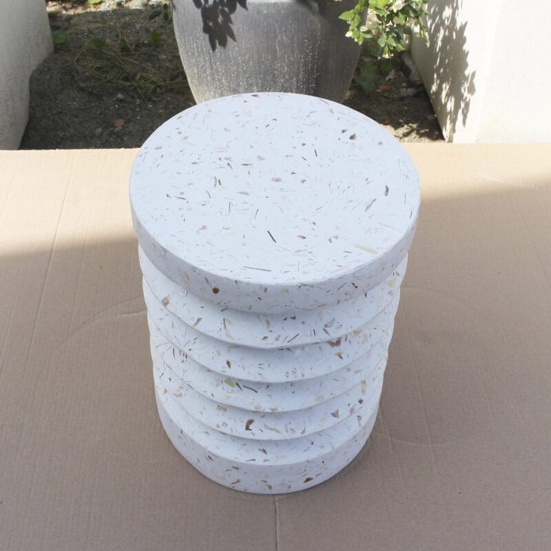 Strata Terrazzo GFRC Stool