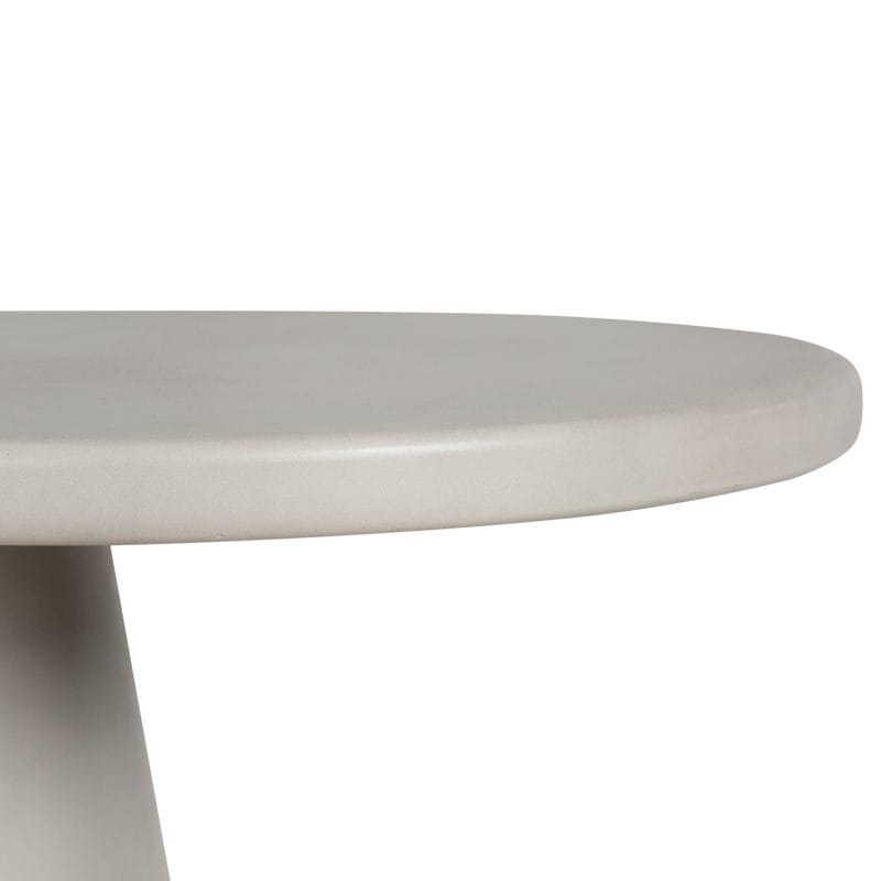 Tapered Pedestal GFRC Dining Table