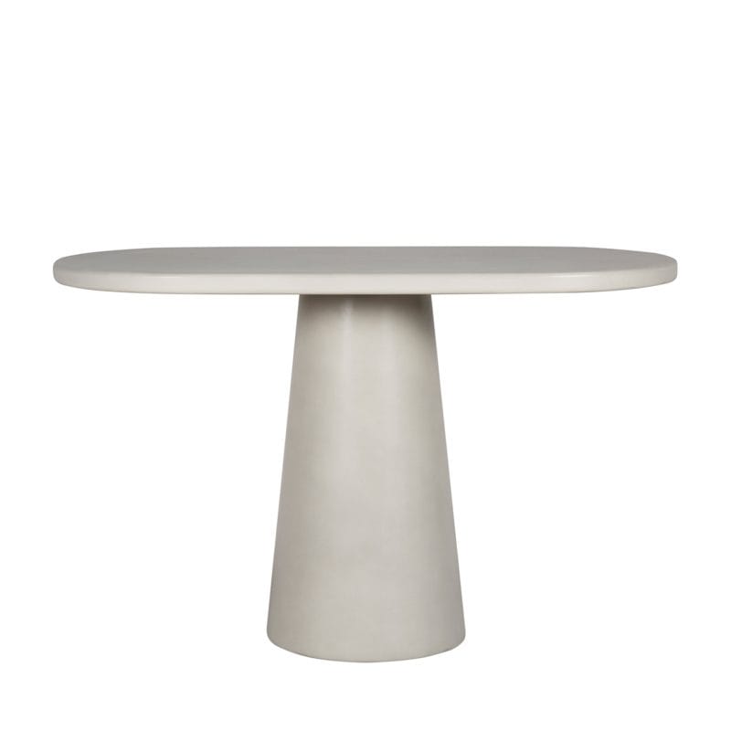 Tapered Pedestal GFRC Dining Table
