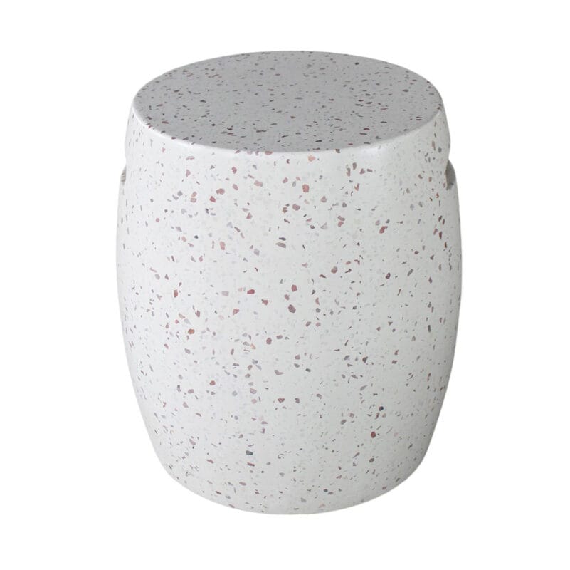 Terrazzo Barrel GFRC Stool