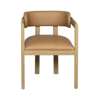 Wooden Chair with Cushioned Seat