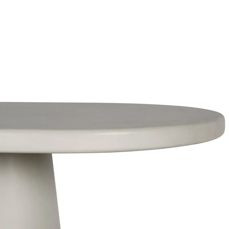 ChatGPT đã nói: GFRC Bar Table with Tapered Cylindrical Base