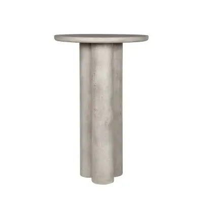 GFRC Bar Table with Triple Cylindrical Base