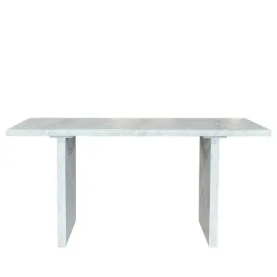 GFRC Console Table with Dual Slab Panel Base
