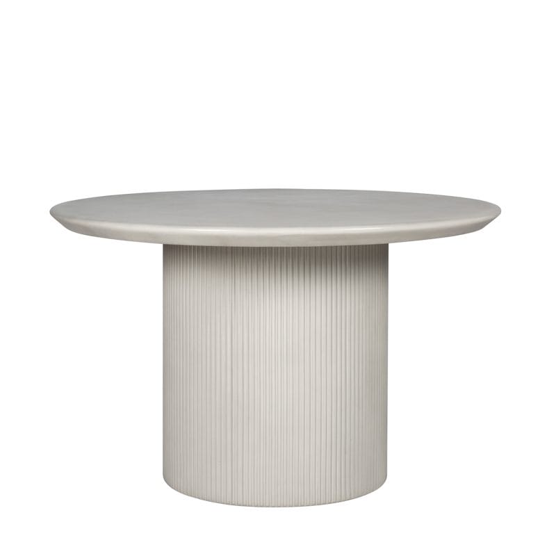 Round Fluted GFRC Dining Table