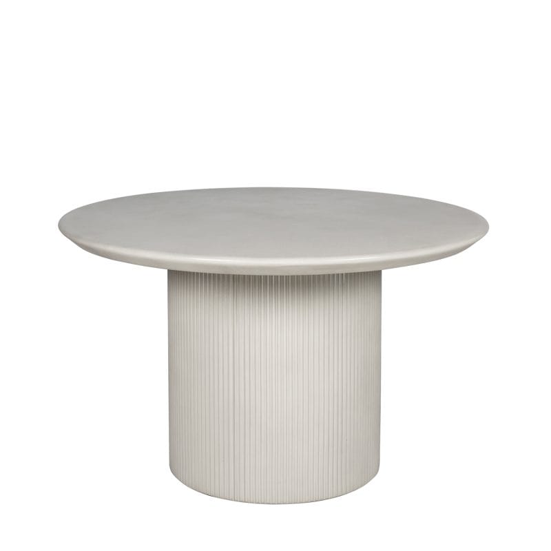 Round Fluted GFRC Dining Table