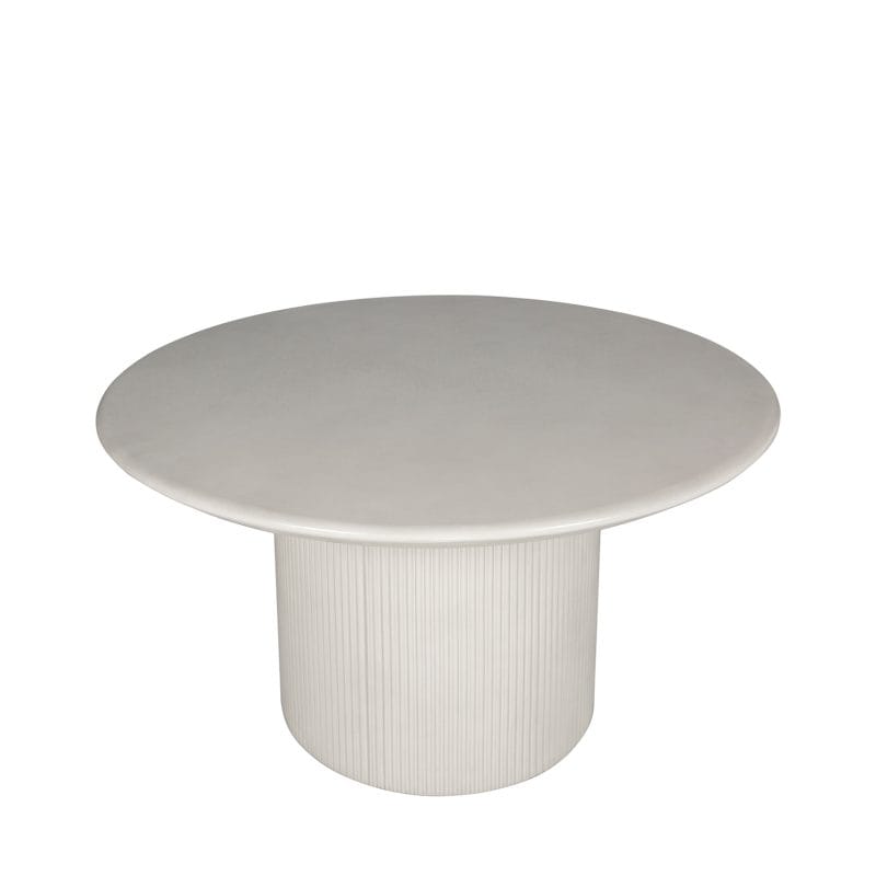 Round Fluted GFRC Dining Table
