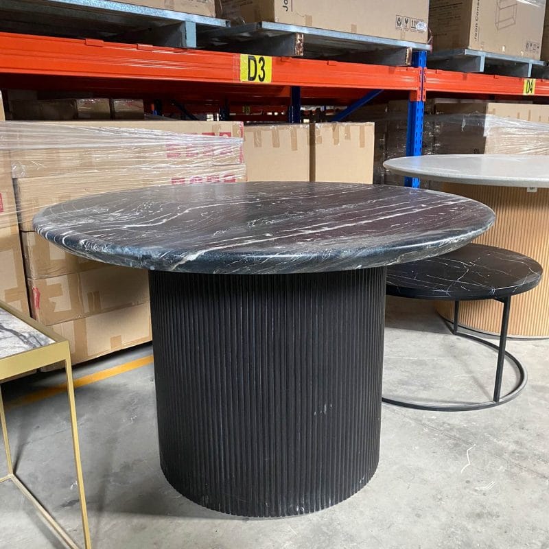 Round Fluted GFRC Dining Table