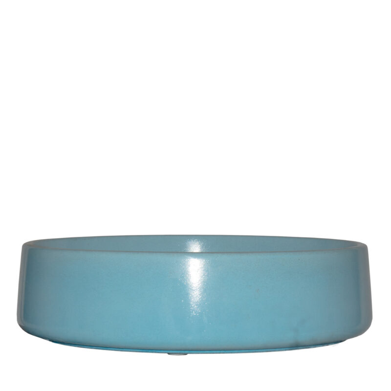 Low Cylindrical GFRC Sink with Balanced Rim Profile