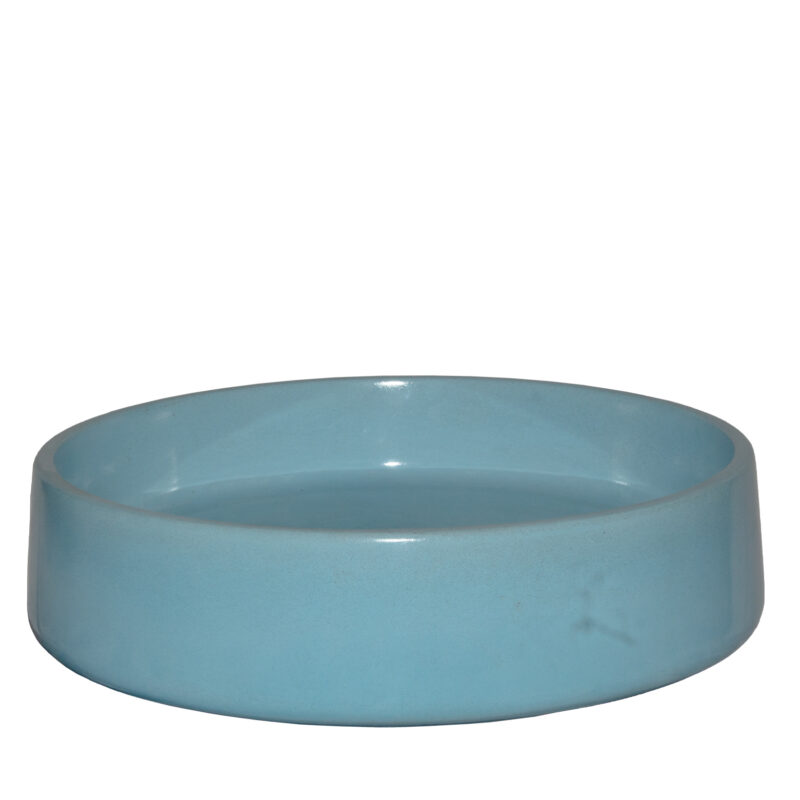 Low Cylindrical GFRC Sink with Balanced Rim Profile