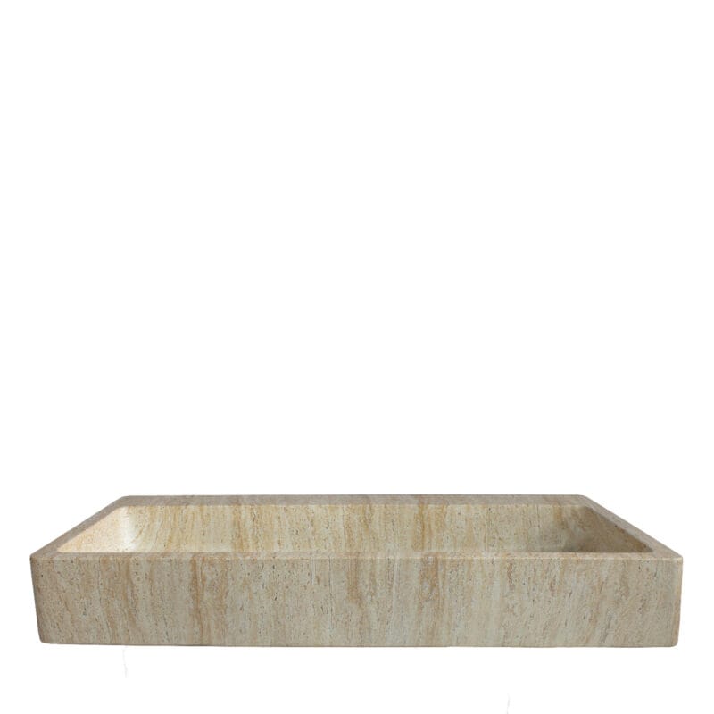 Rectangular GFRC Sink with Linear Basin Form