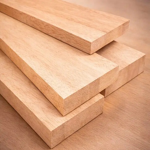 Rubber Wood - Material Furniture