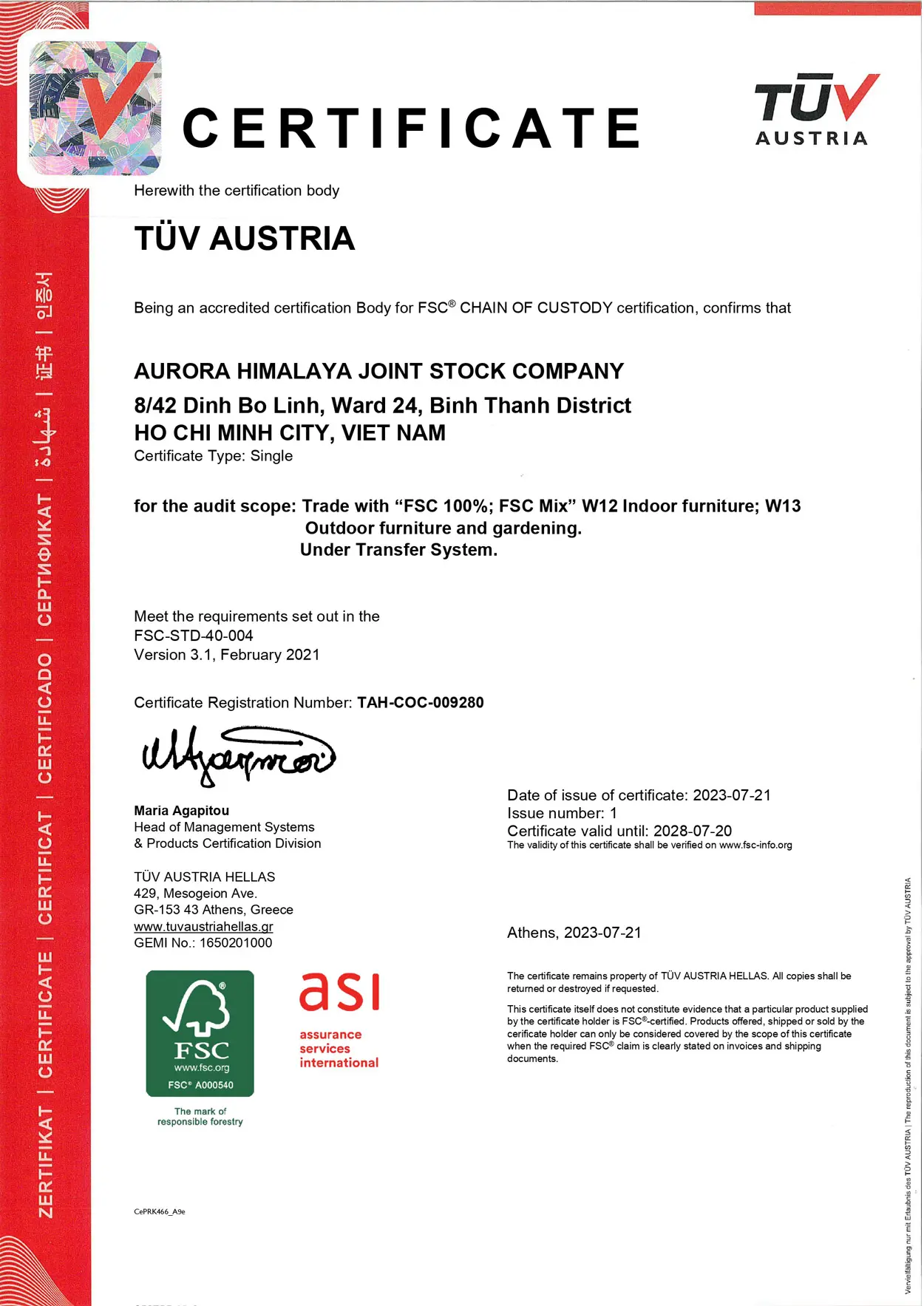 Aurora Craft - Verified Sourcing & Compliance